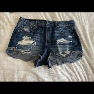 American Eagle Blue Jean Shorts